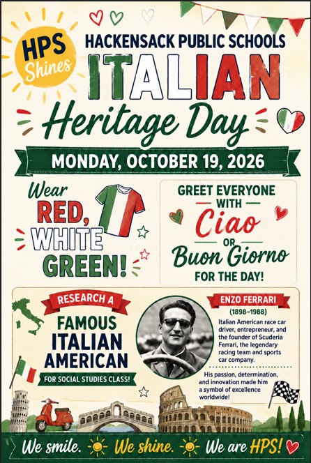  Italian Heritage Day