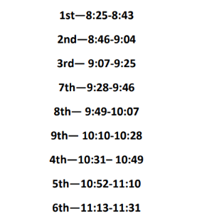 Early Release Day 9/23