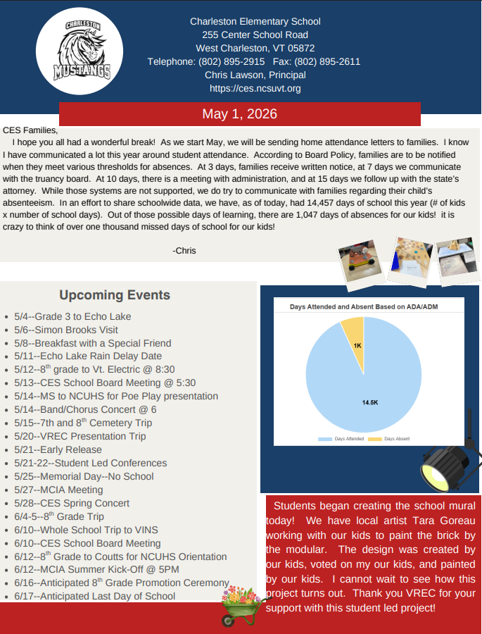 CES Newsletter 5/1/2026