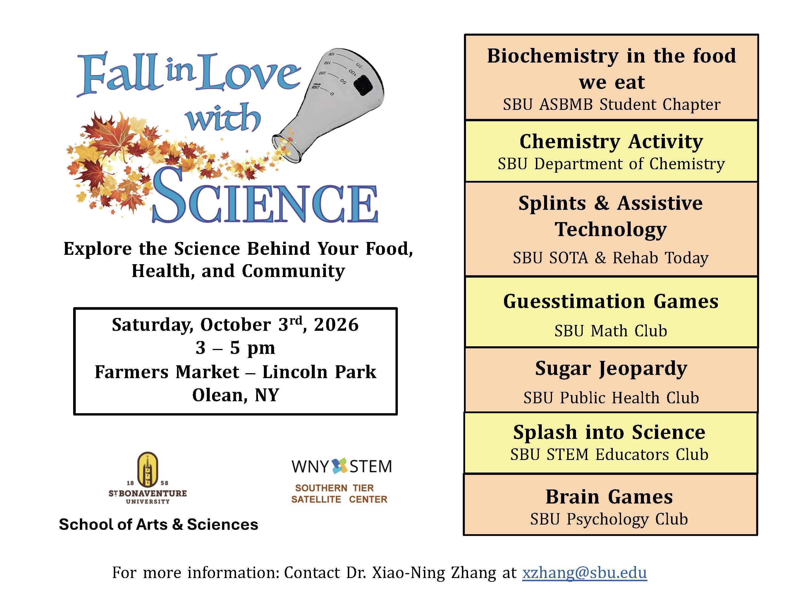 Fall in Love with Science 