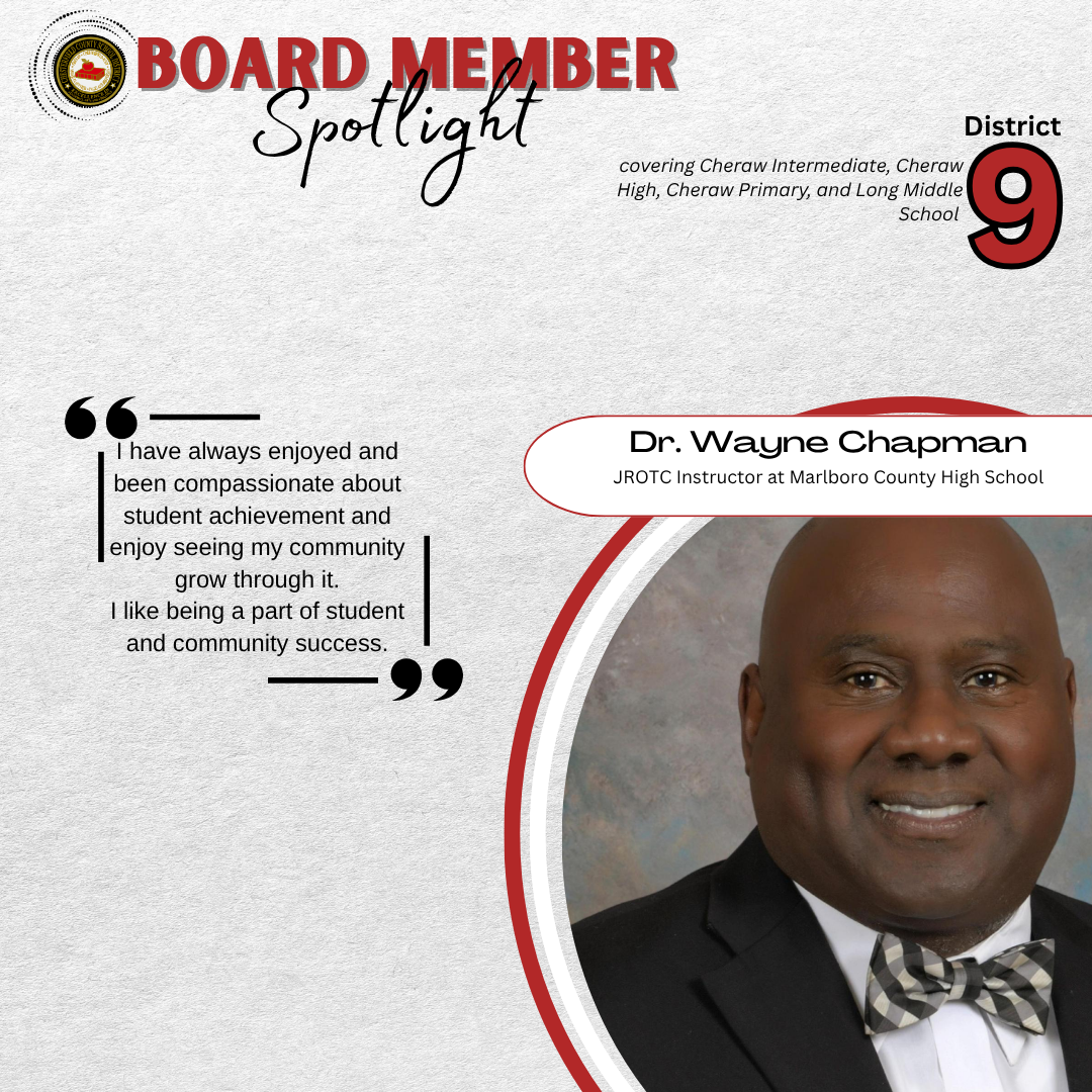 September Board Spotlight - Dr. Wayne Chapman