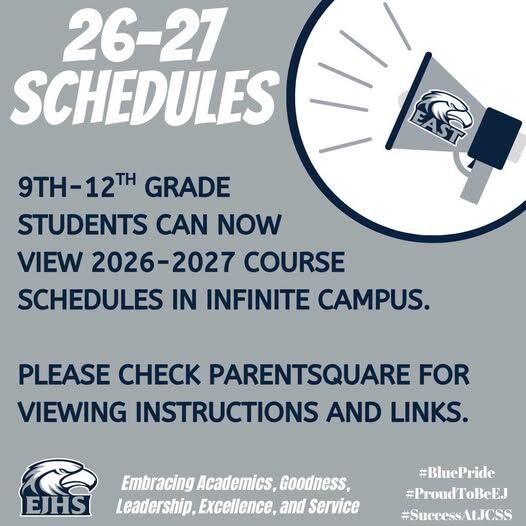 Student Schedules in Infinite Campus