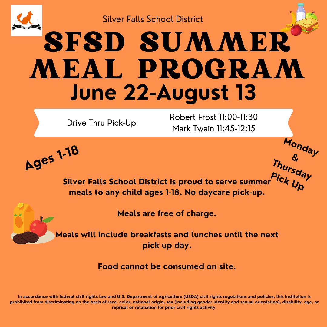 🌞 Summer Meals Start Monday 🍴