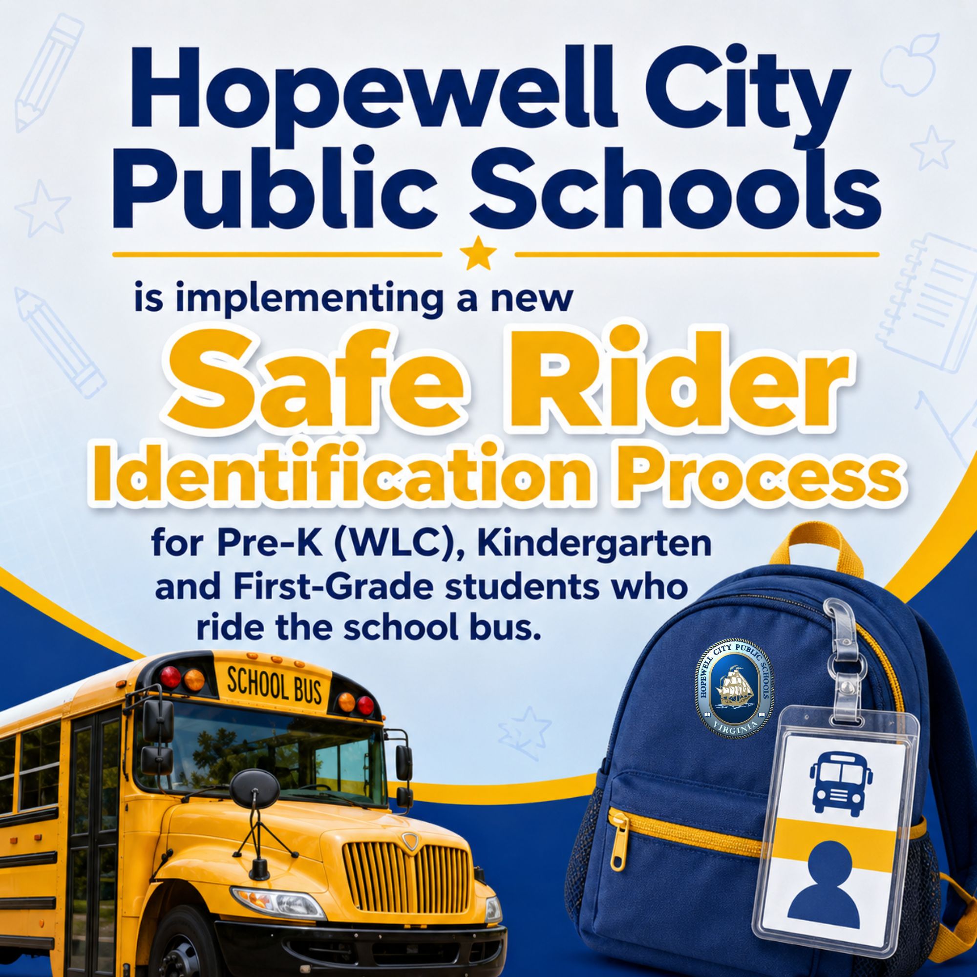 New Safe Rider Identification Process