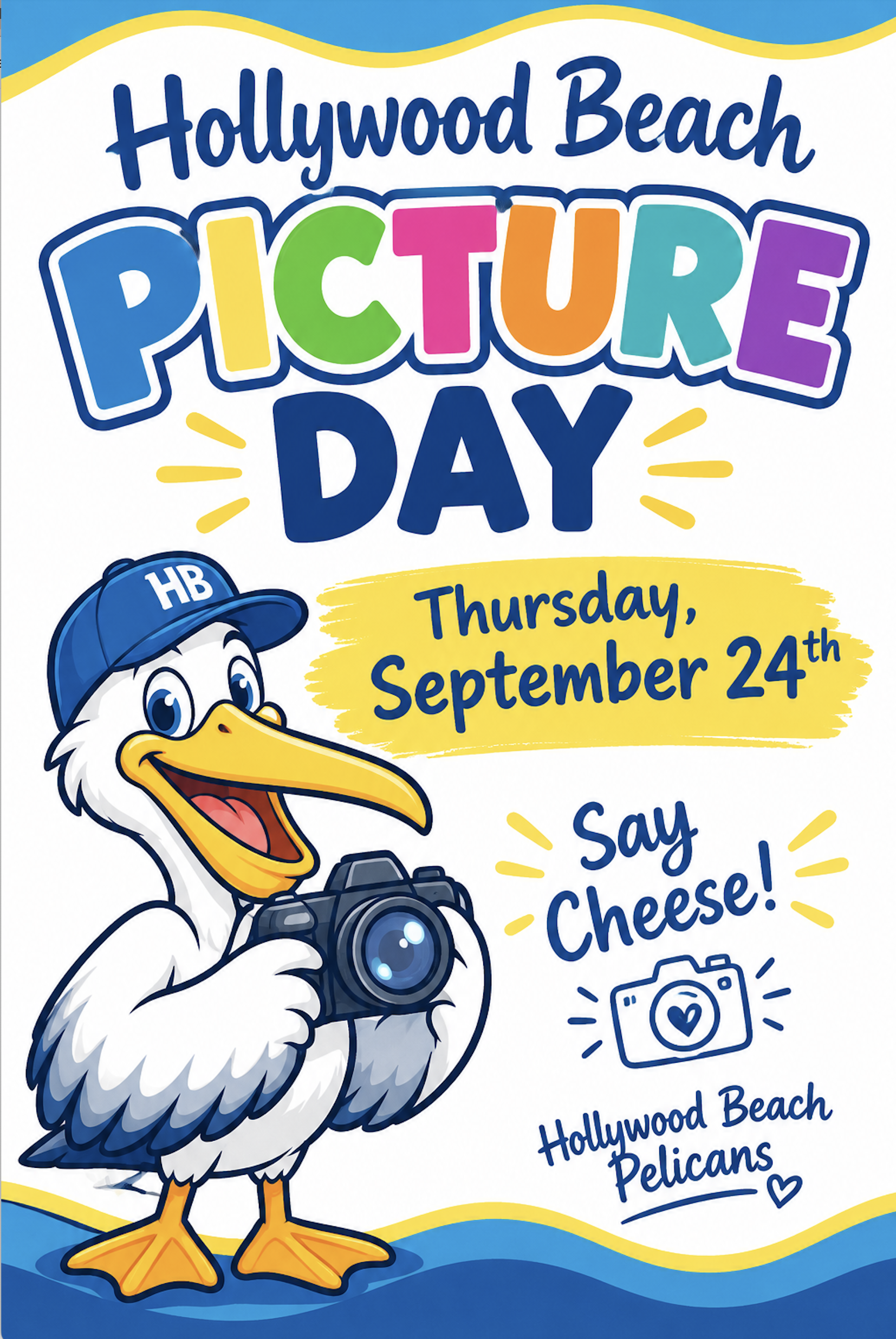 Picture Day/Thursday, September 24th