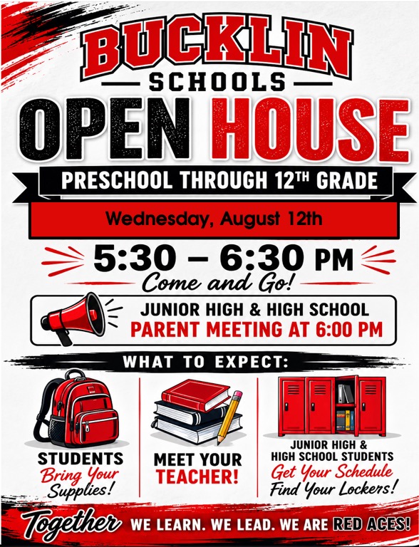 Open House 8/12/26