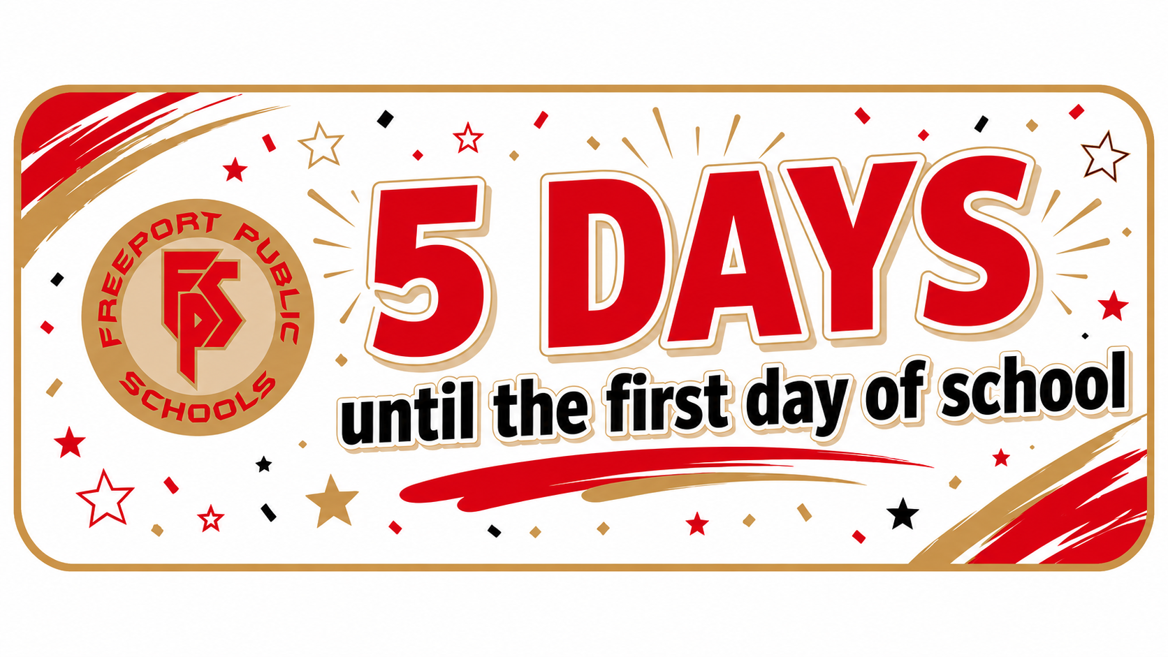 Countdown to the First Day of School