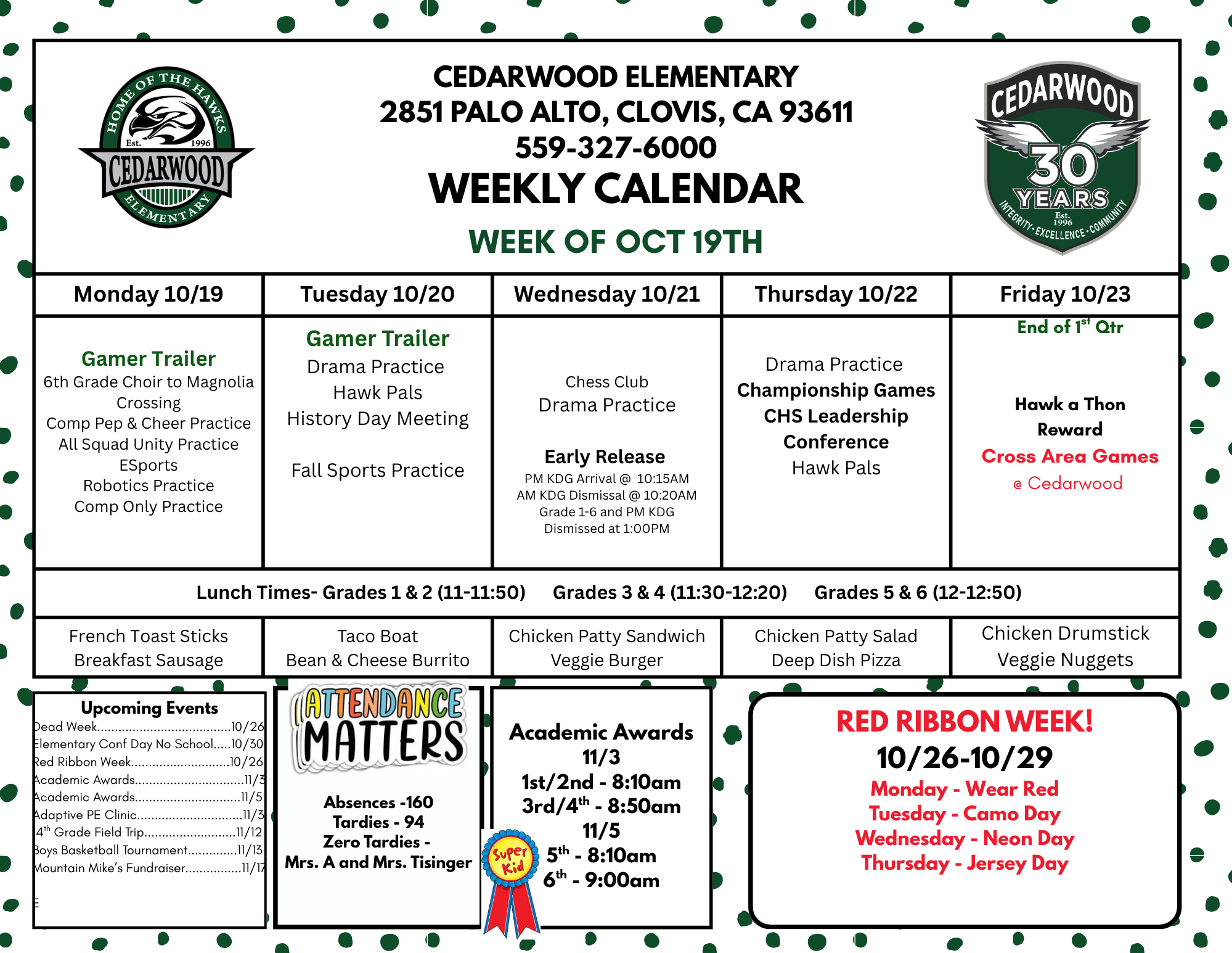 Revised Student Weekly 