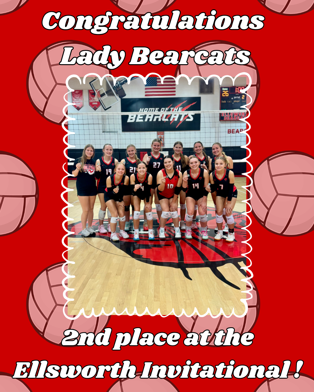 Congrats Bearcat Volleyball Team!