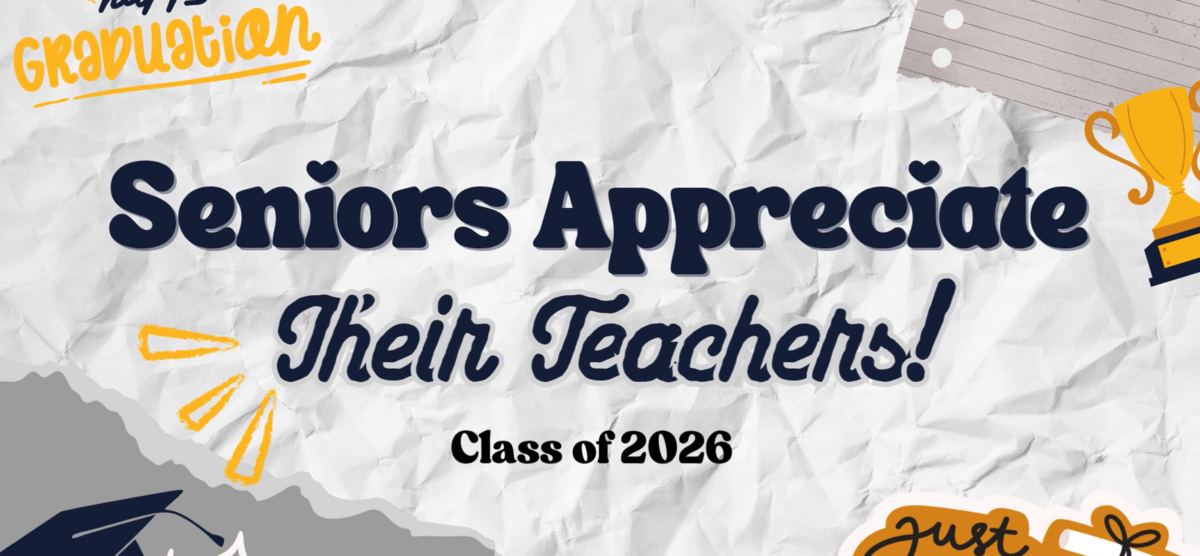 Seniors Show their Appreciation for their Teachers! 