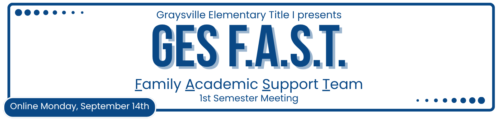F.A.S.T. Meeting