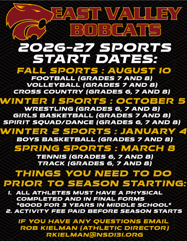 EVMS Sports