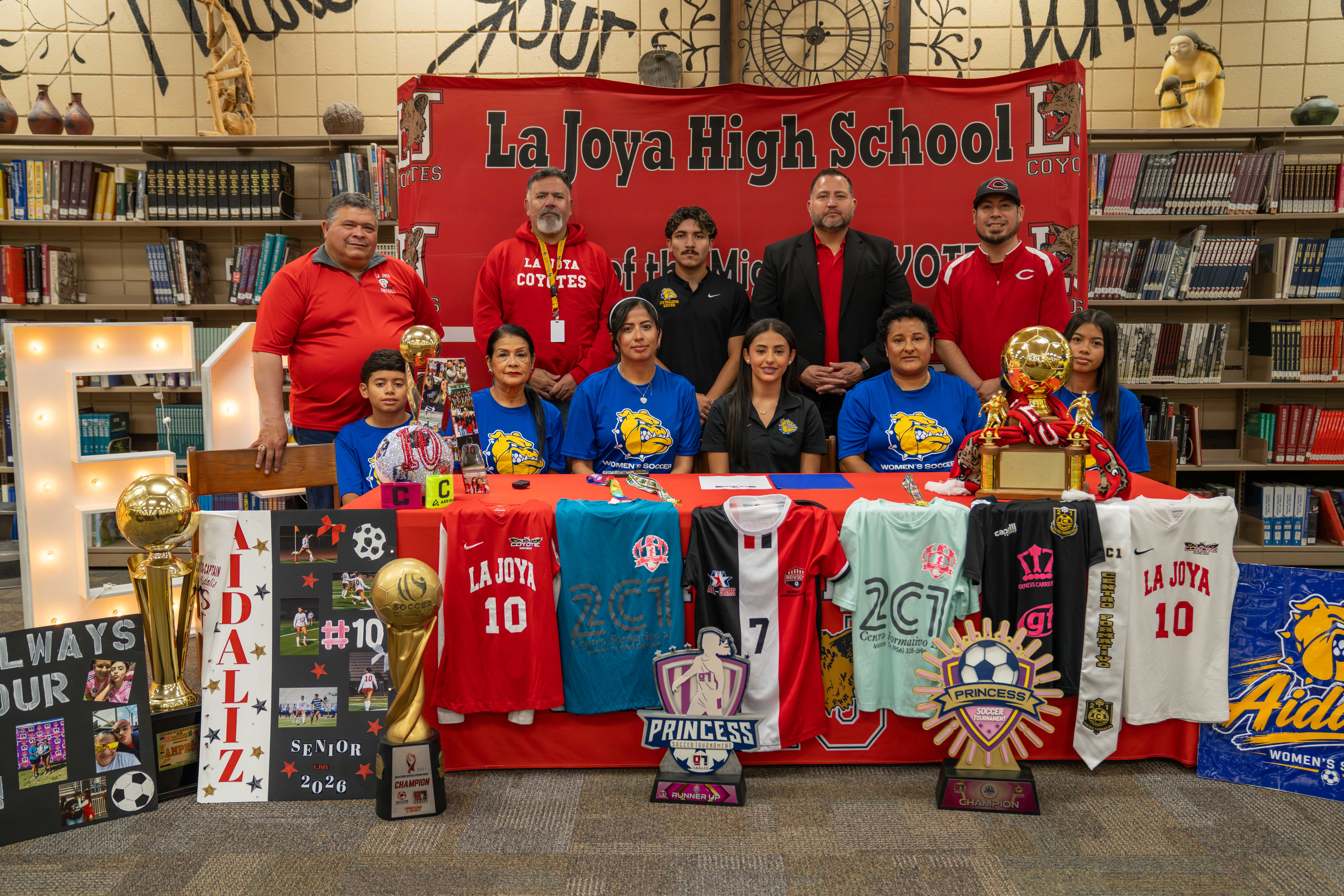 La Joya High School Soccer Standout Signs to Continue Academic and Athletic Career at Collegiate Level