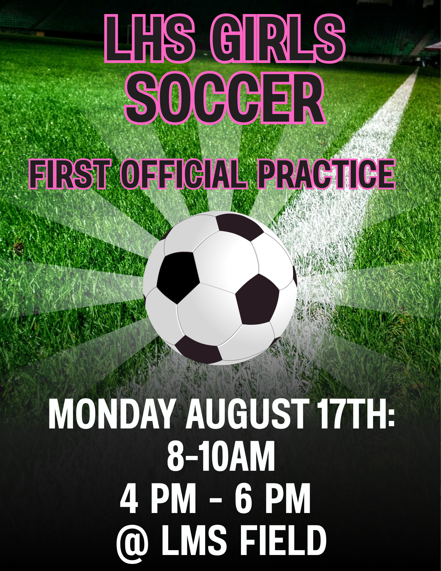 First Official Practice Dates