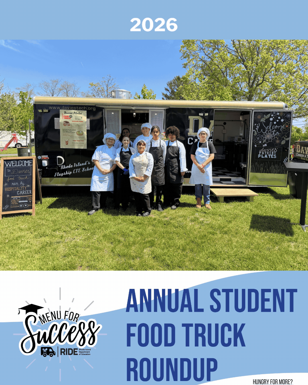 Davies participates in Annual Student Food Truck Roundup!