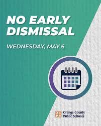 No Early Release, Tomorrow, May 6th
