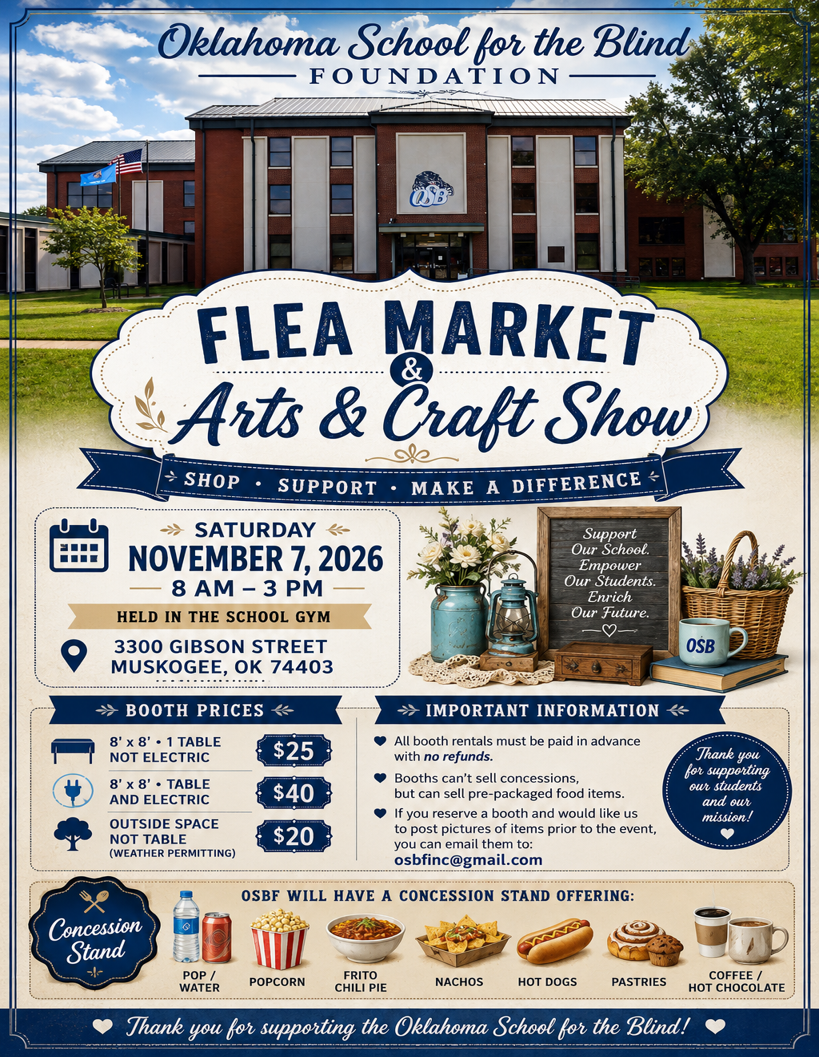 OSB Foundation Flea Market & Arts & Craft Show