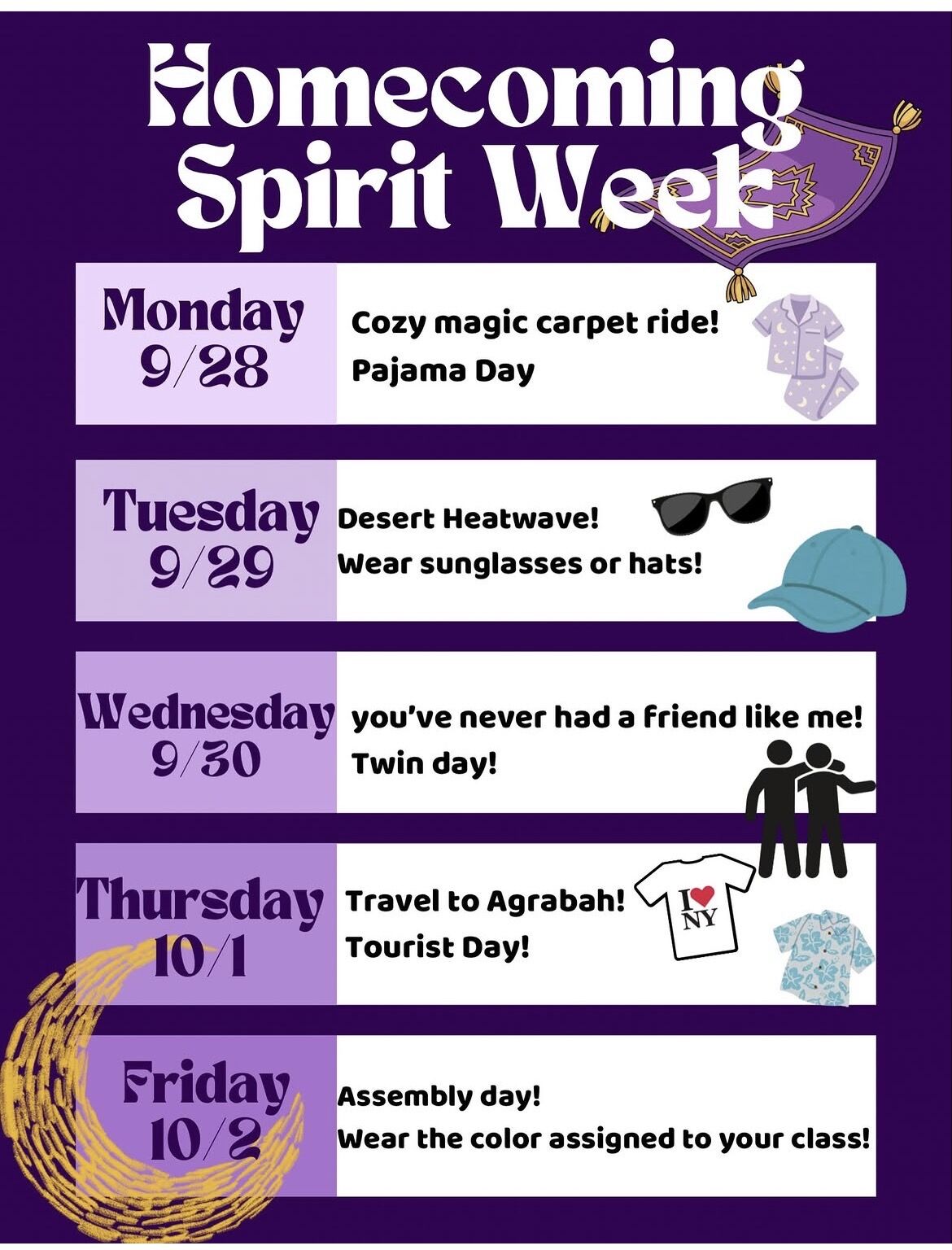 2026 HOCO SPIRIT WEEK
