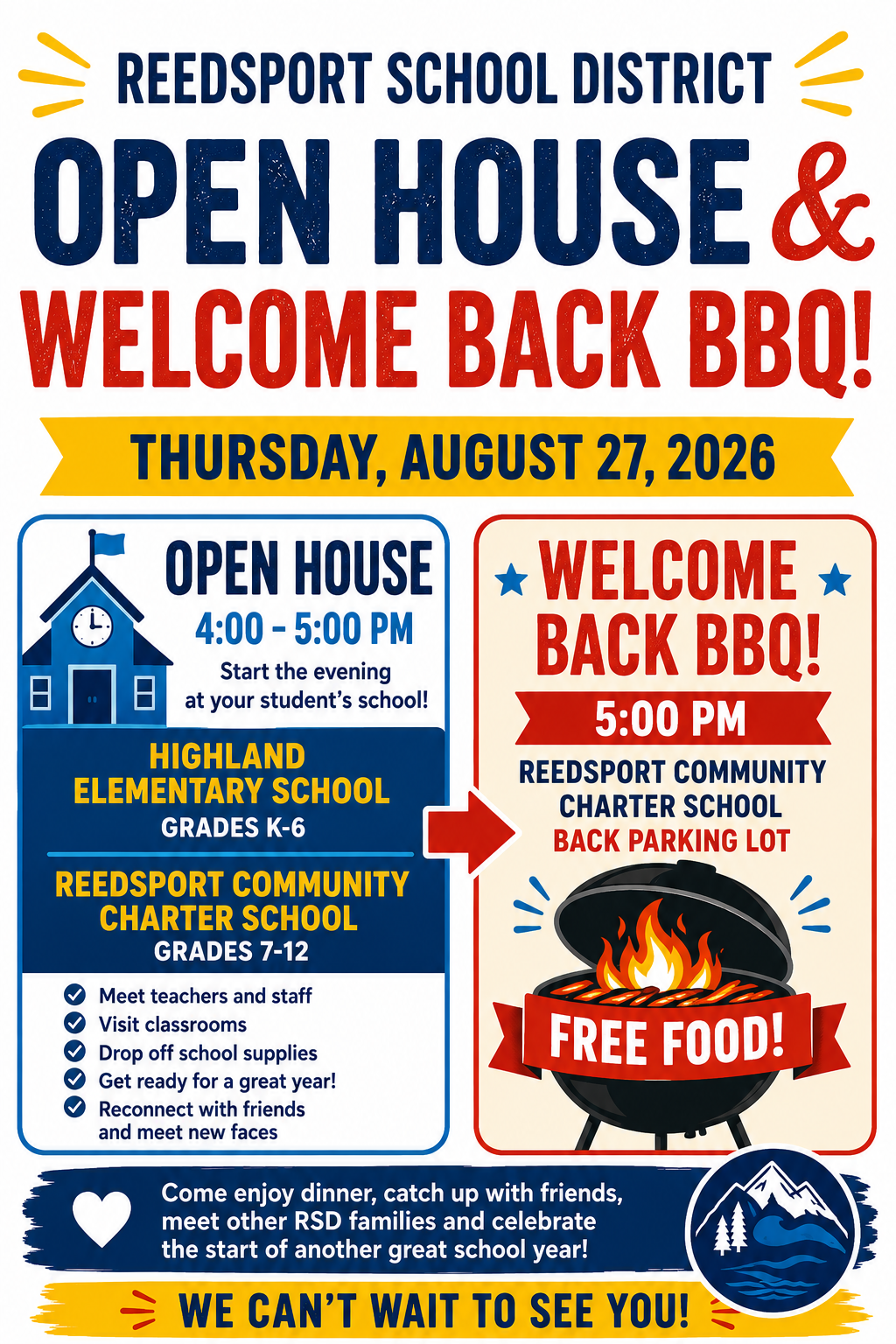 Open House & Welcome Back BBQ