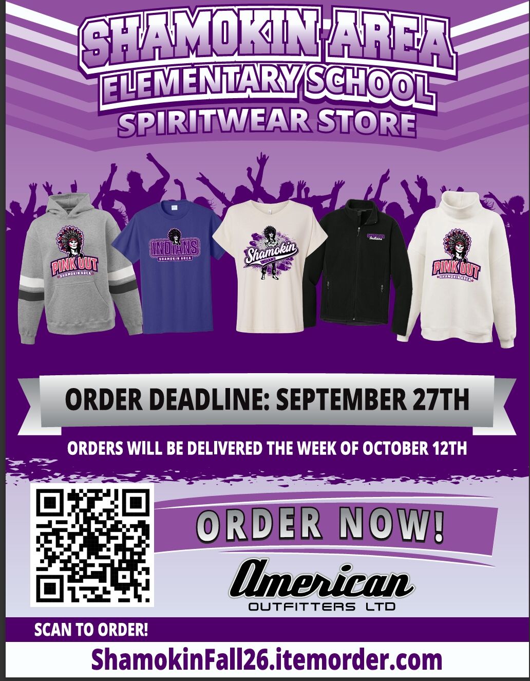 Shamokin Elementary PTA Spirit wear
