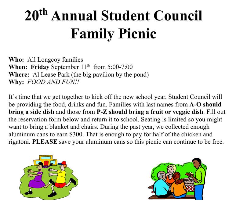 Longcoy Family Picnic