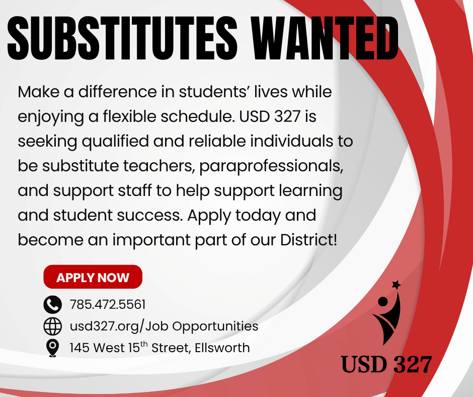 Substitutes Wanted