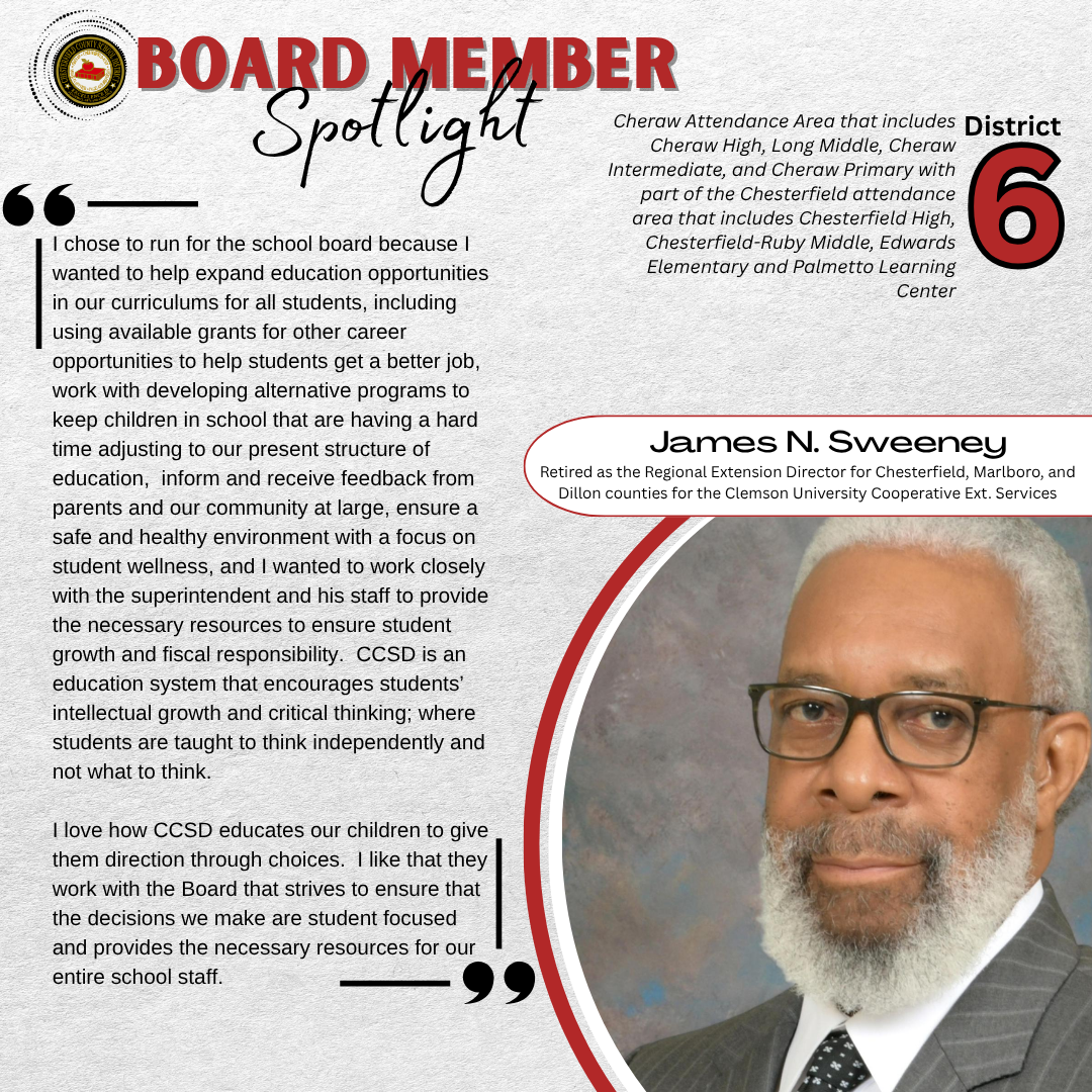 Board Spotlight - Mr. James Sweeney