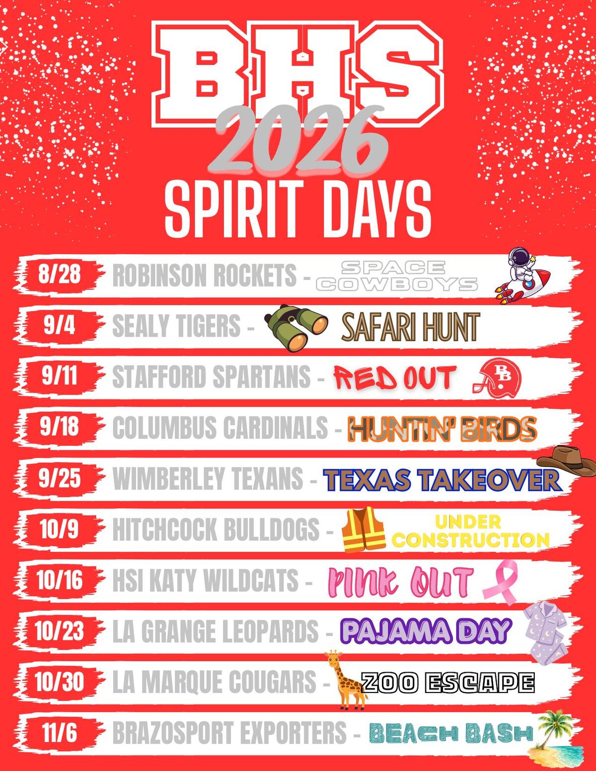 BHS Sprit Days