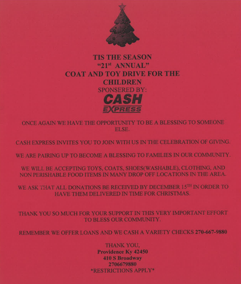 Important Community Information