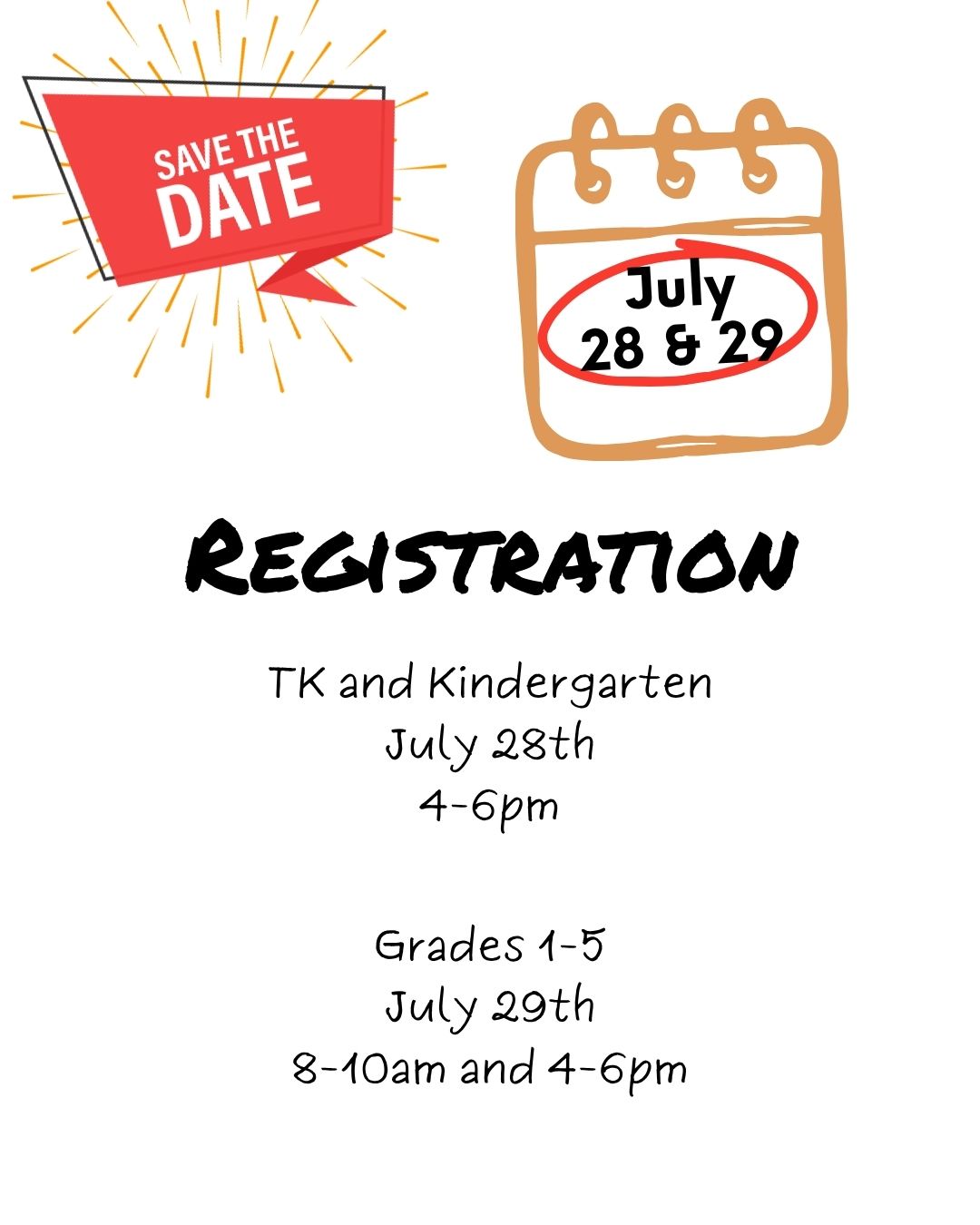 Save the Date: Registration 26/27