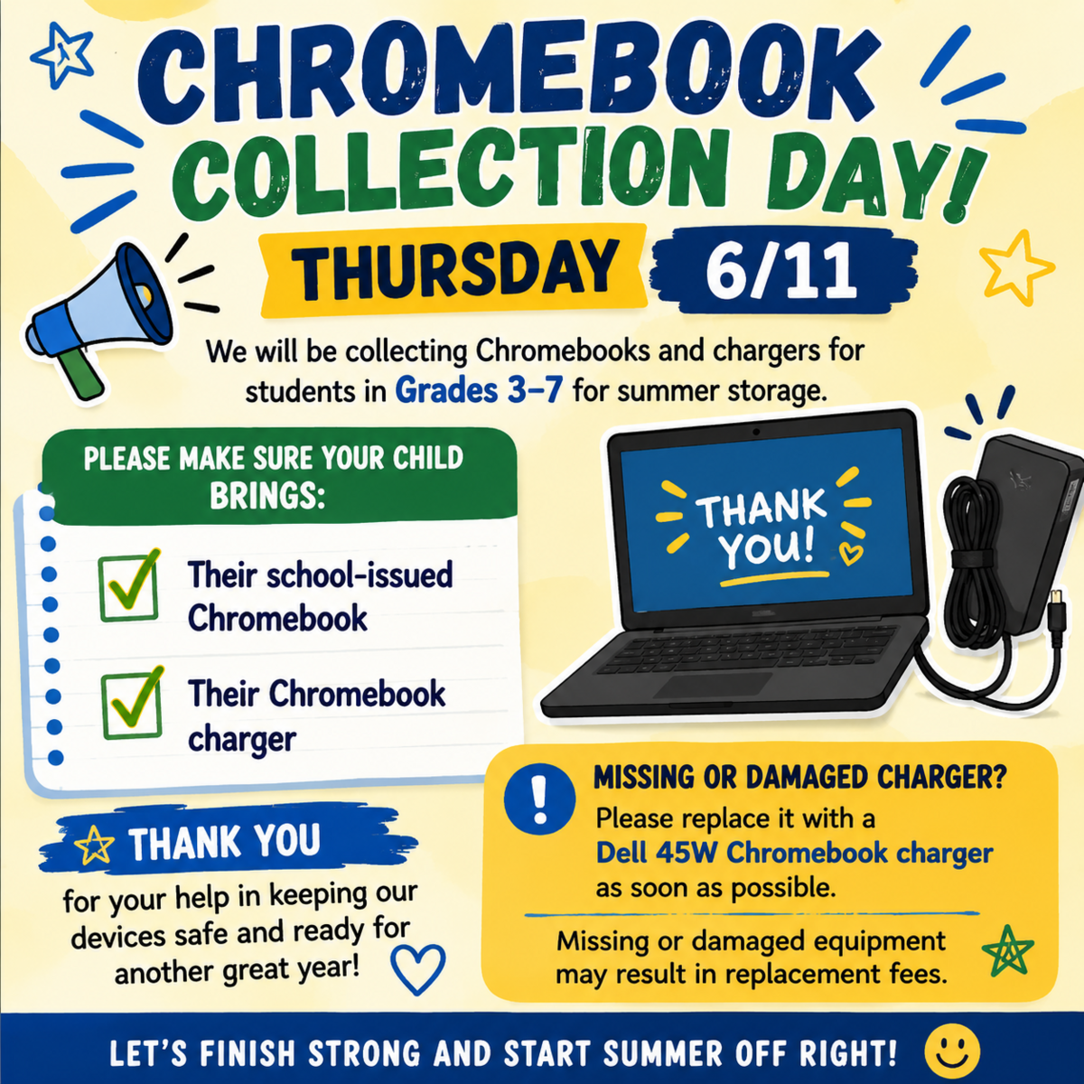 🎉💻 Chromebook Collection Time! 💻🎉