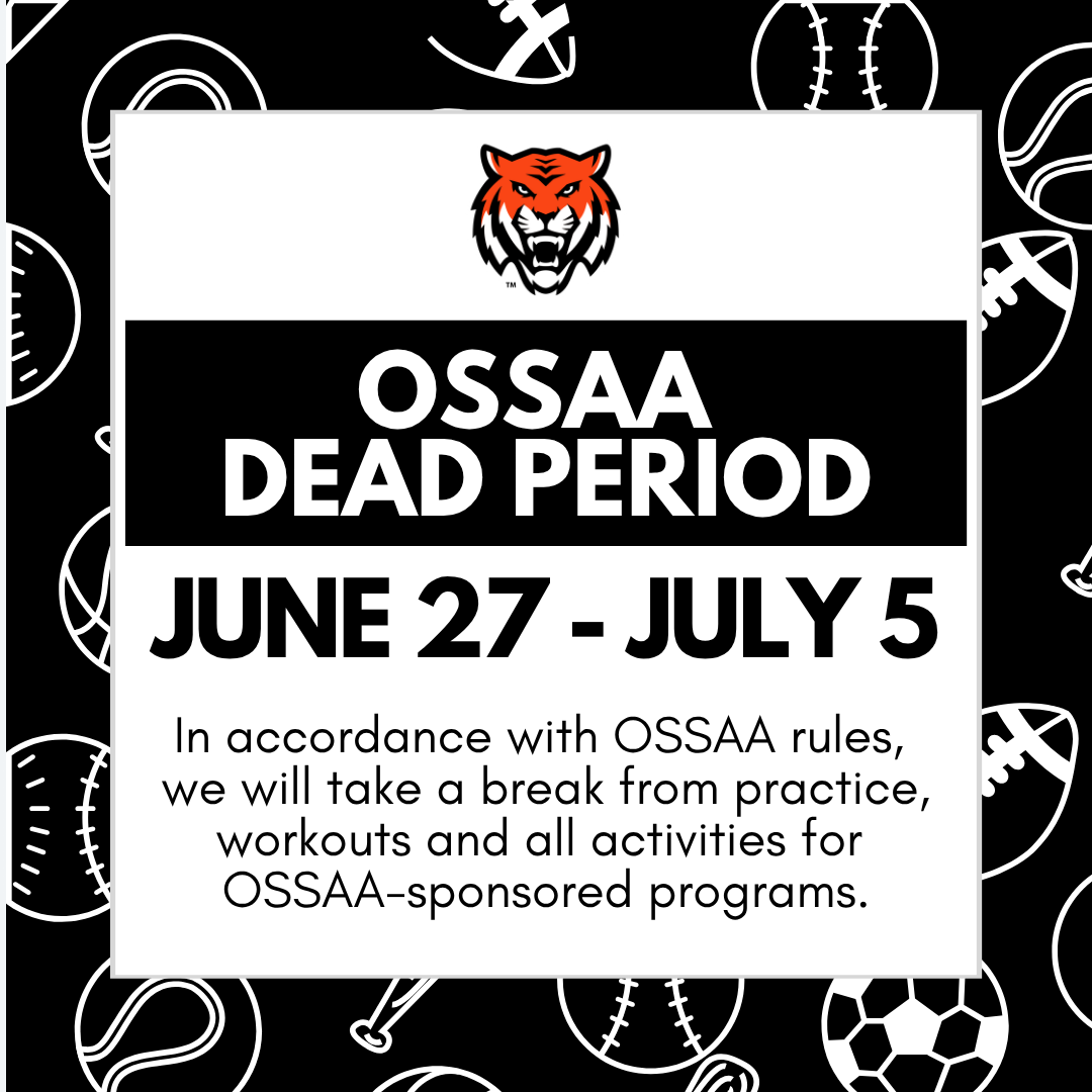 OSSAA Dead Period - June 27 to July 5