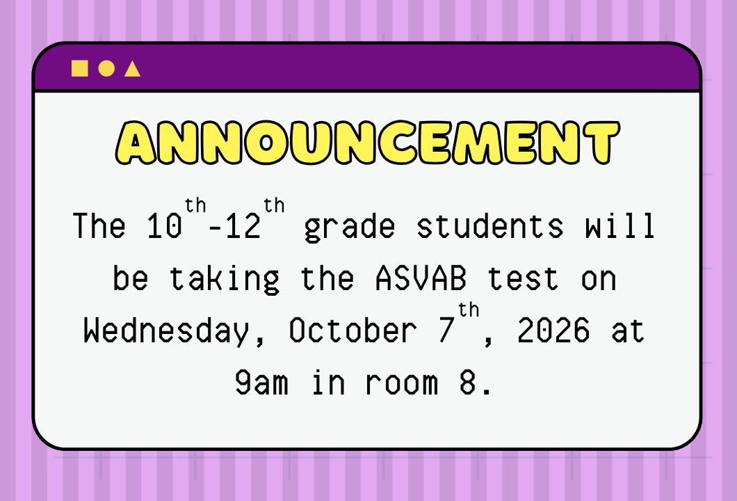 Attention High School students & parents