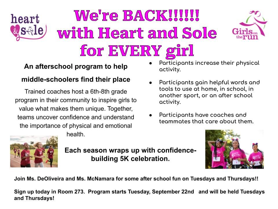 Heart n Sole ( Girls on the run) 