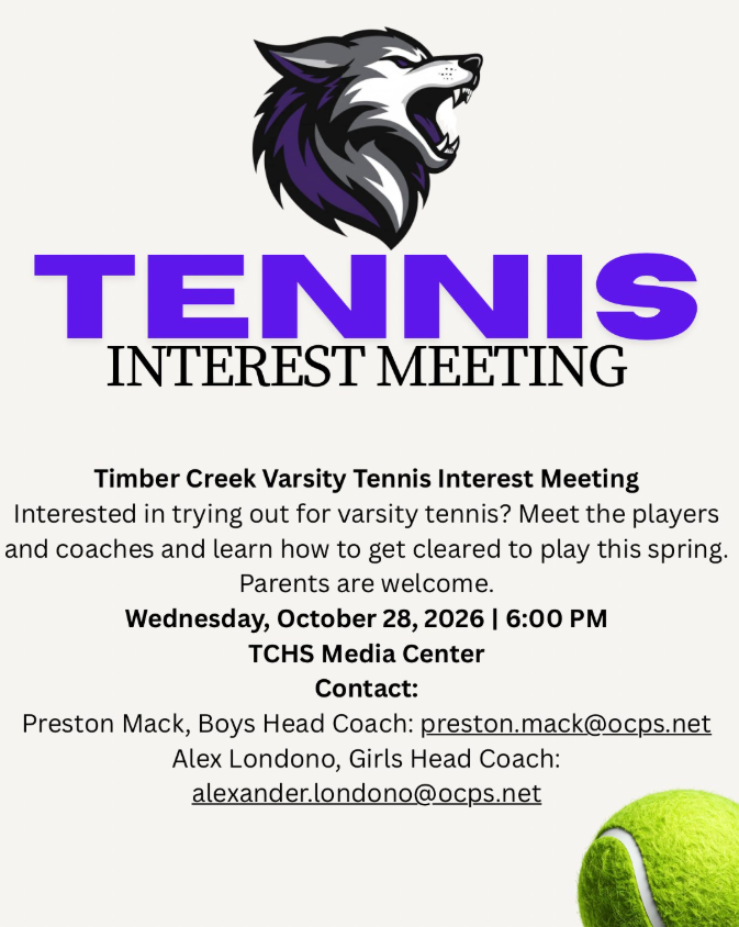 Tennis Interest Meeting