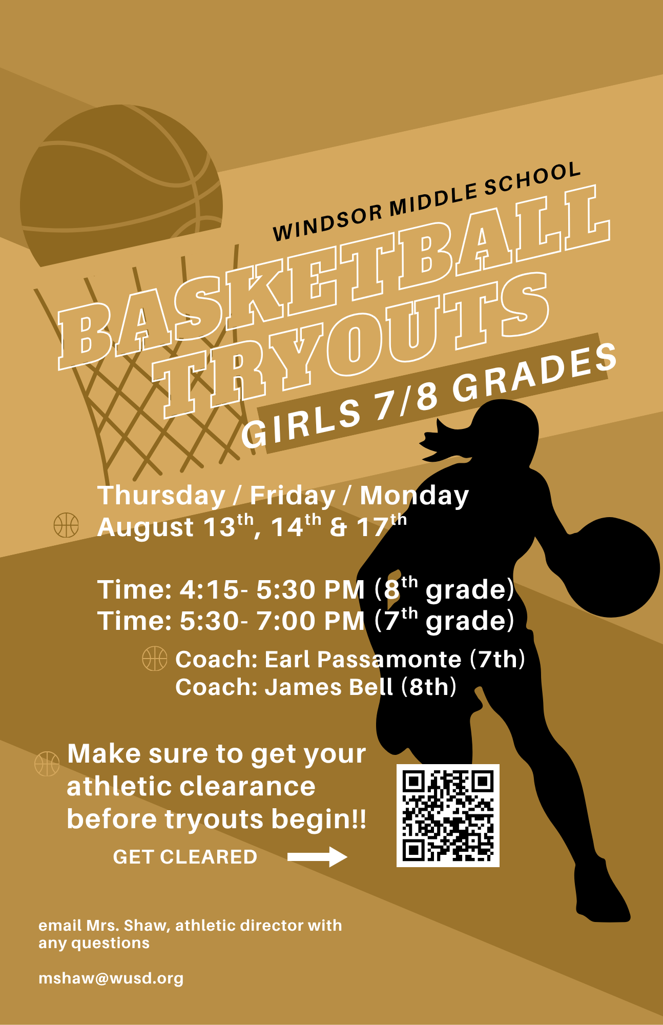 WMS Fall Athletics Information