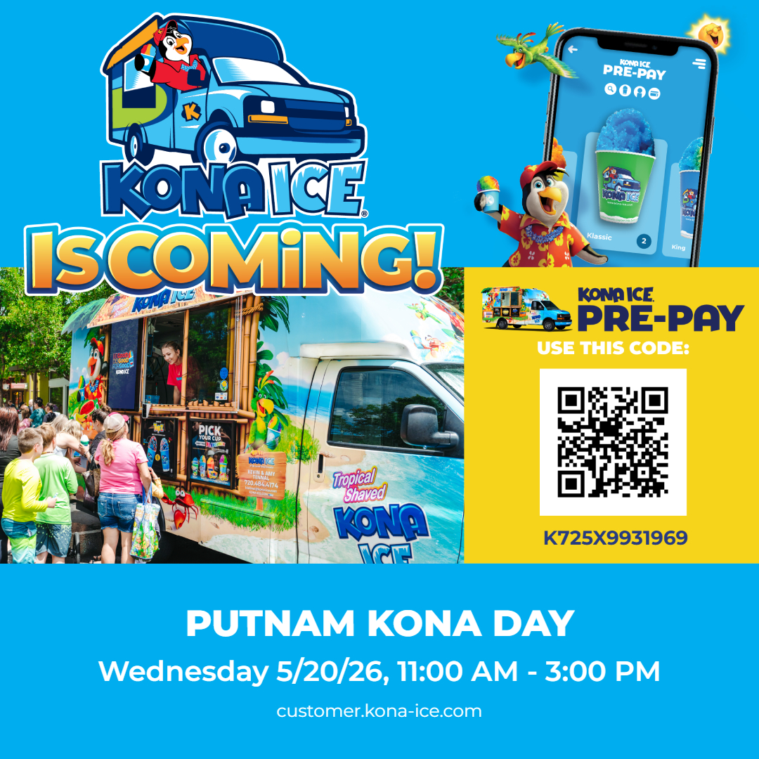 🍧 Kona Ice is Coming to Putnam County R-I Schools! 🍧