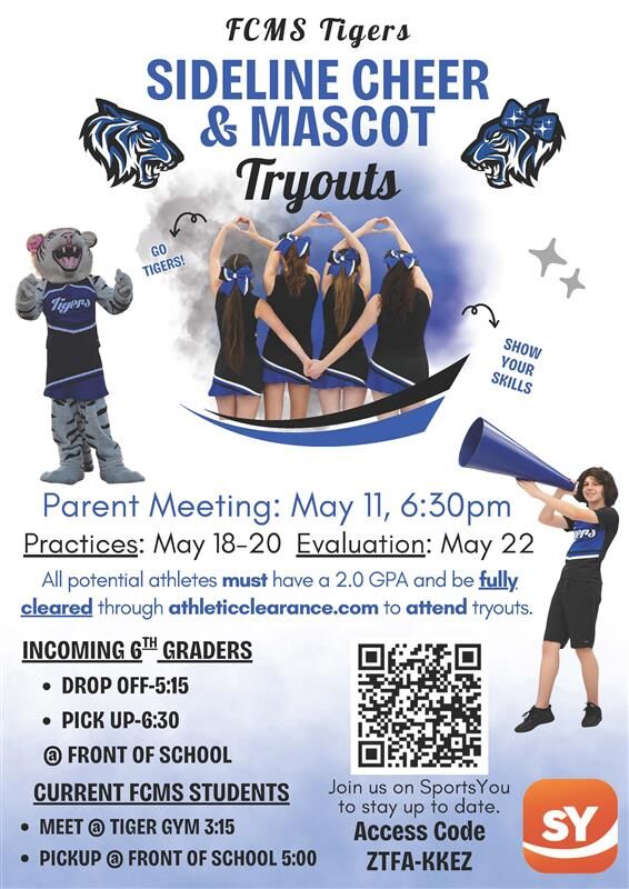 Cheerleading Tryouts
