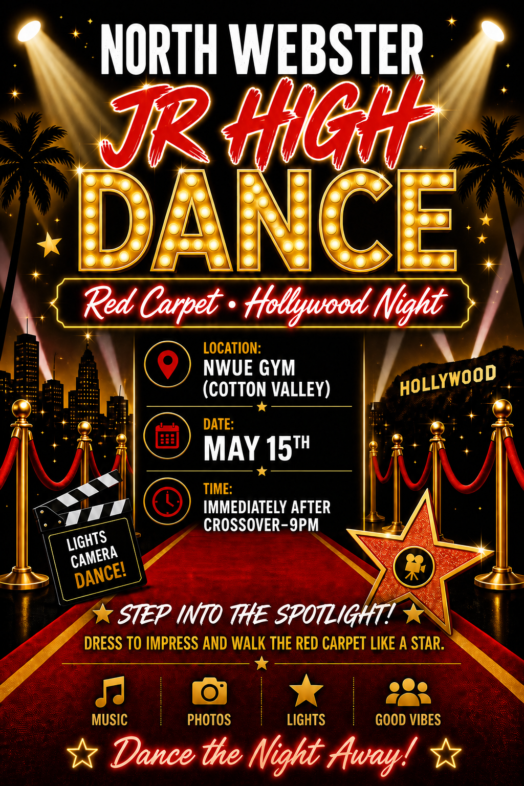 Red Carpet - Hollywood Night Dance