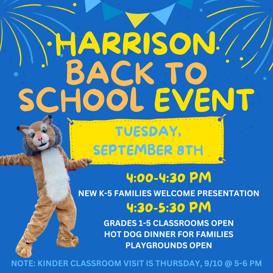 Harrison Elementary Back to School Event