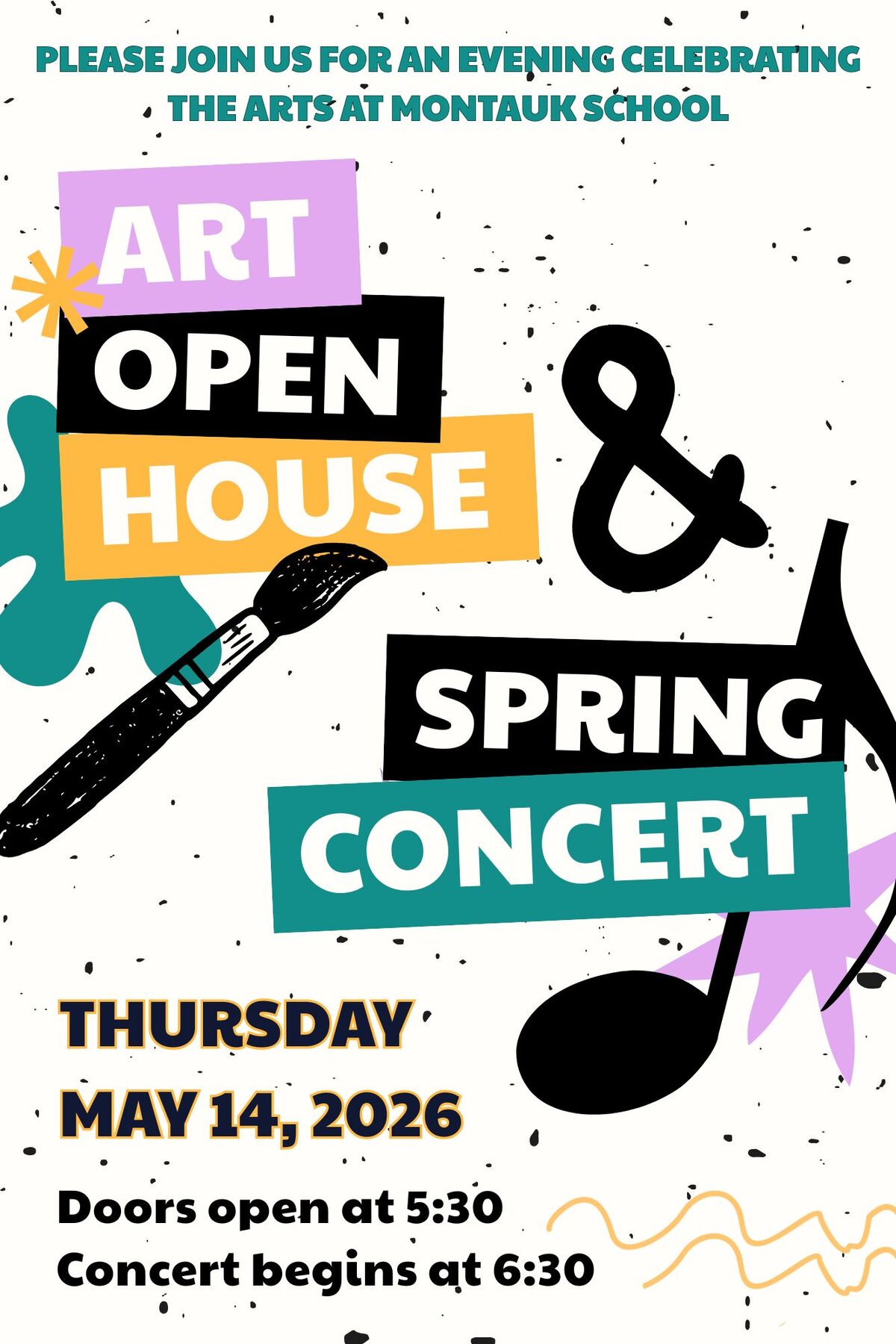 Art Open House & Spring Concert