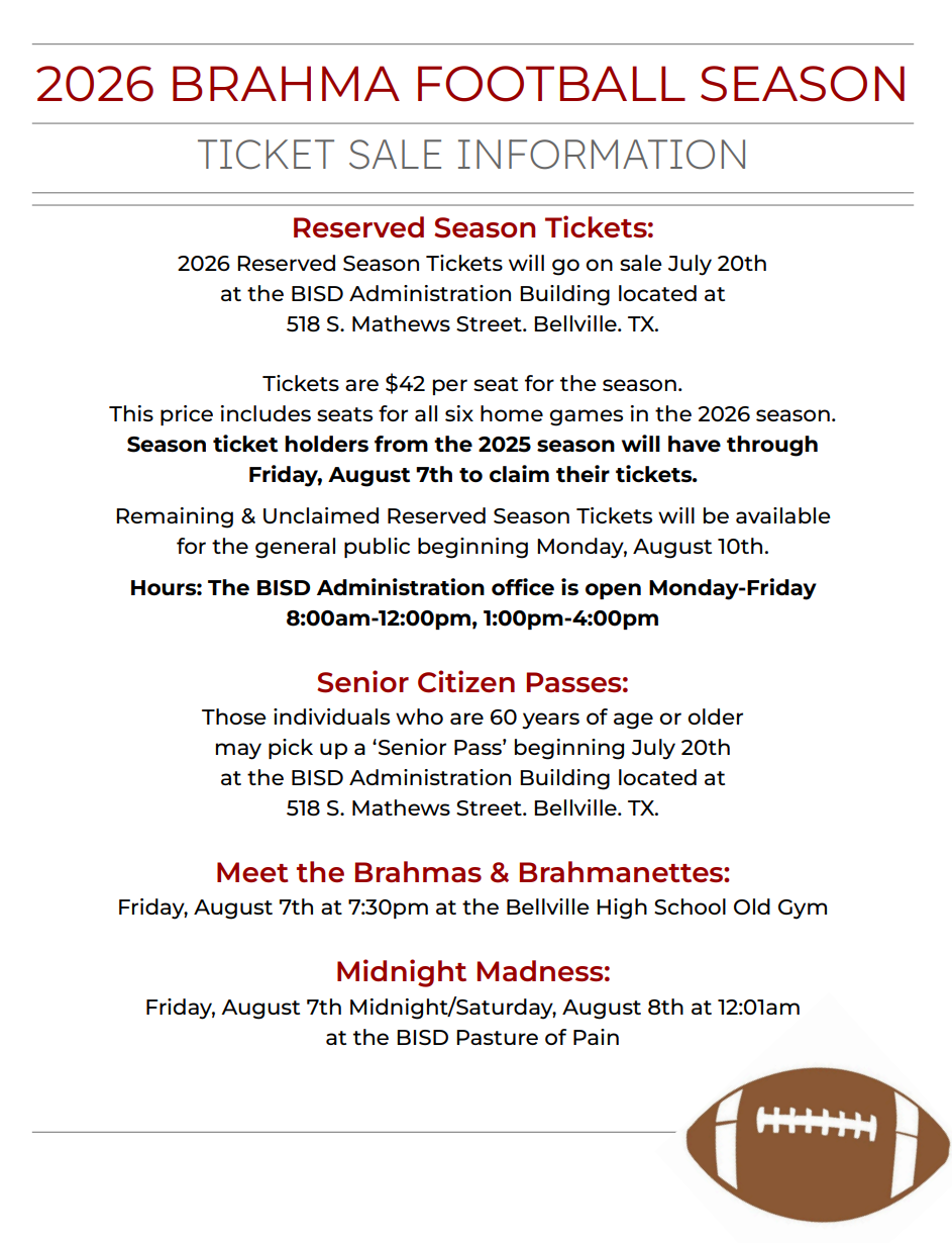 Football Ticket Information