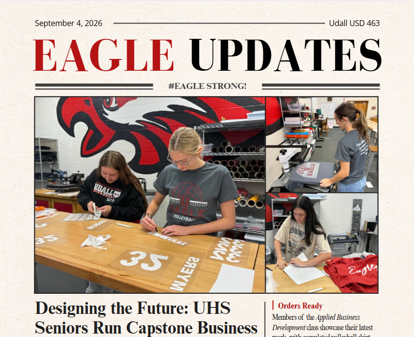 USD 463 District Newsletter (Friday, September 4, 2026)