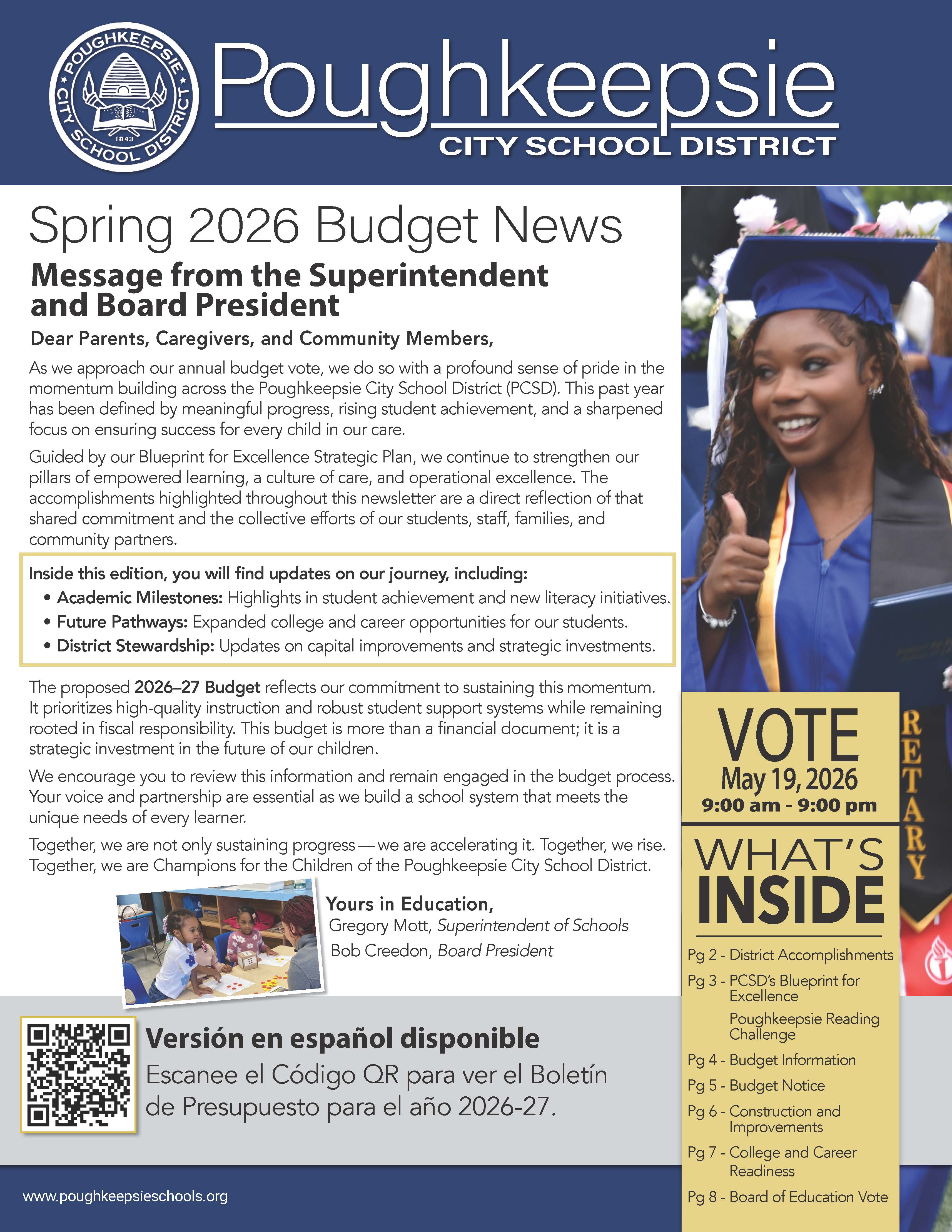 District Budget and Board Election Vote May 19: What to know