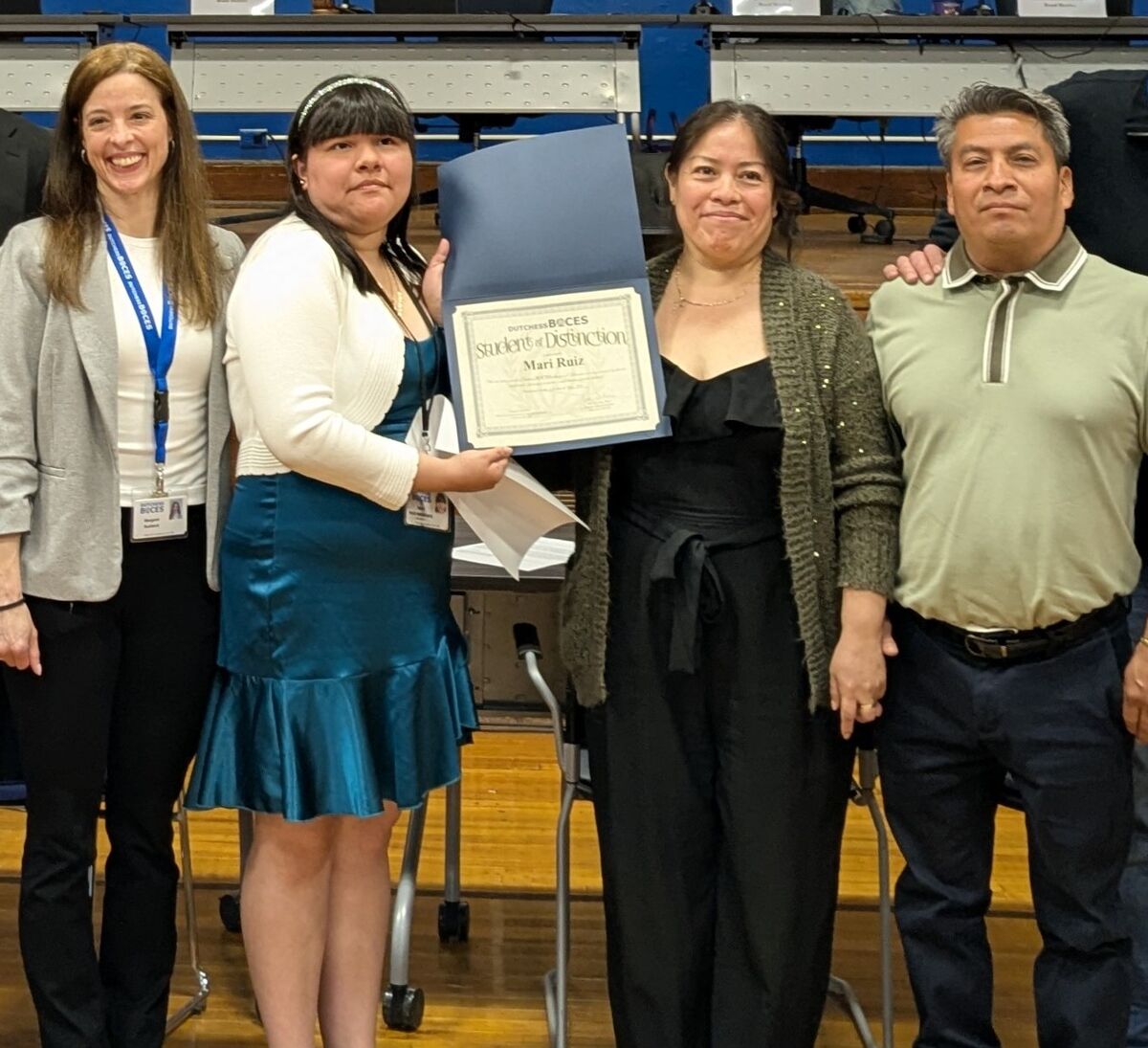 PEACCE program at Red Hook named Dutchess BOCES Student of Distinction
