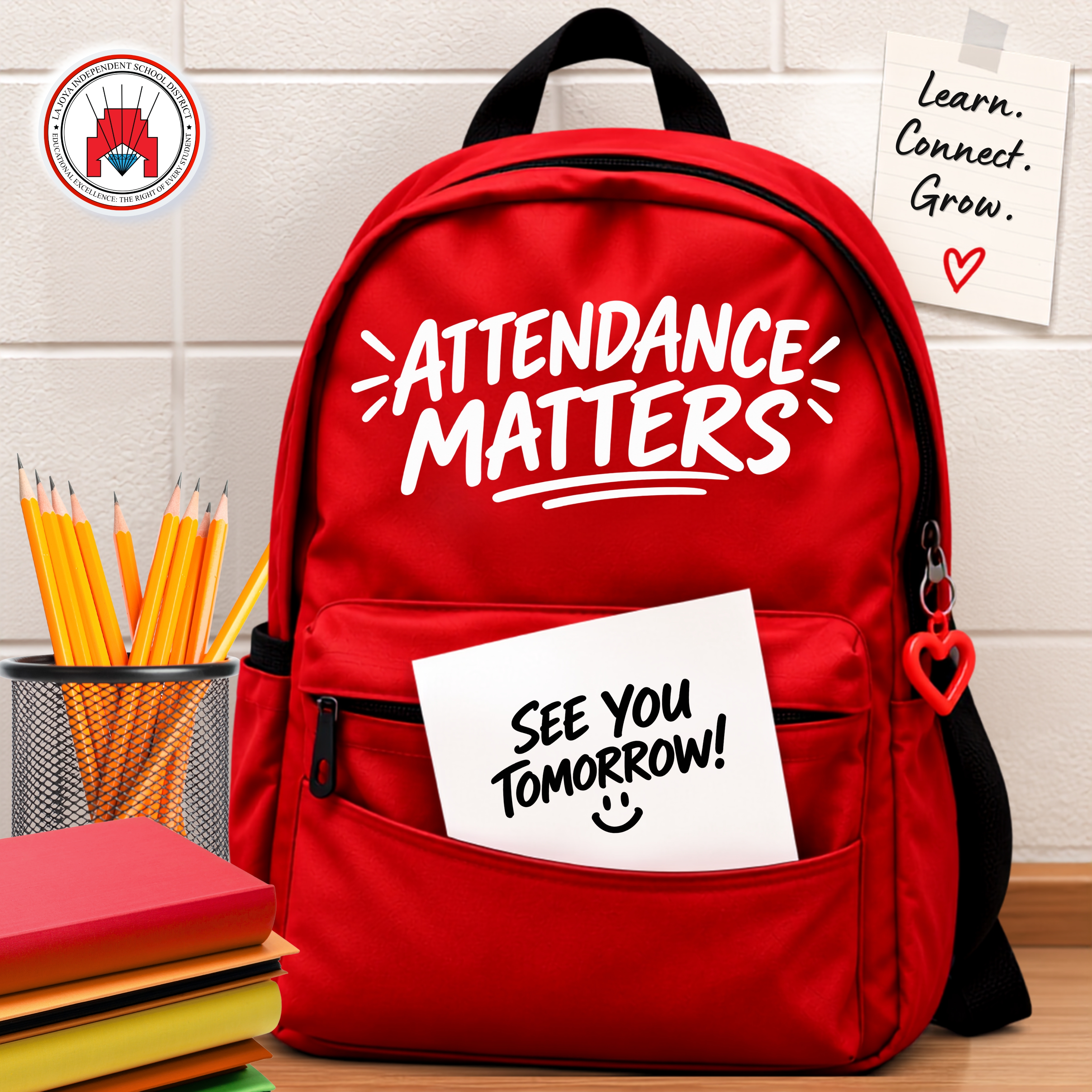 We hope you enjoyed the long weekend, La Joya ISD! We can’t wait to see you TOMORROW! 🎒✨