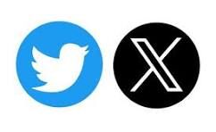 Twitter new logo . Twitter icons. Twitter X logo 26839941 ...