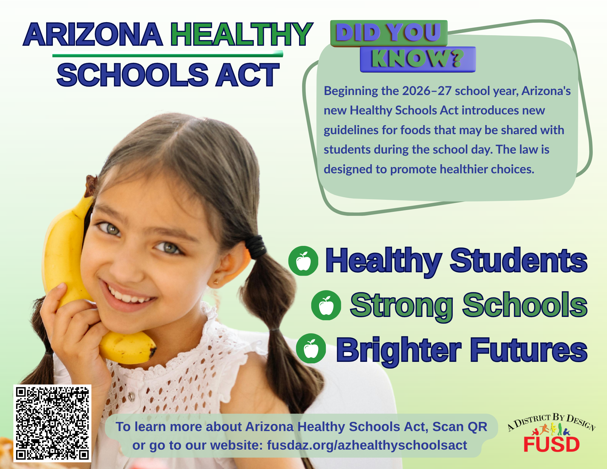 Important Update: Arizona Healthy Schools Act (A.R.S. 15-242.01)