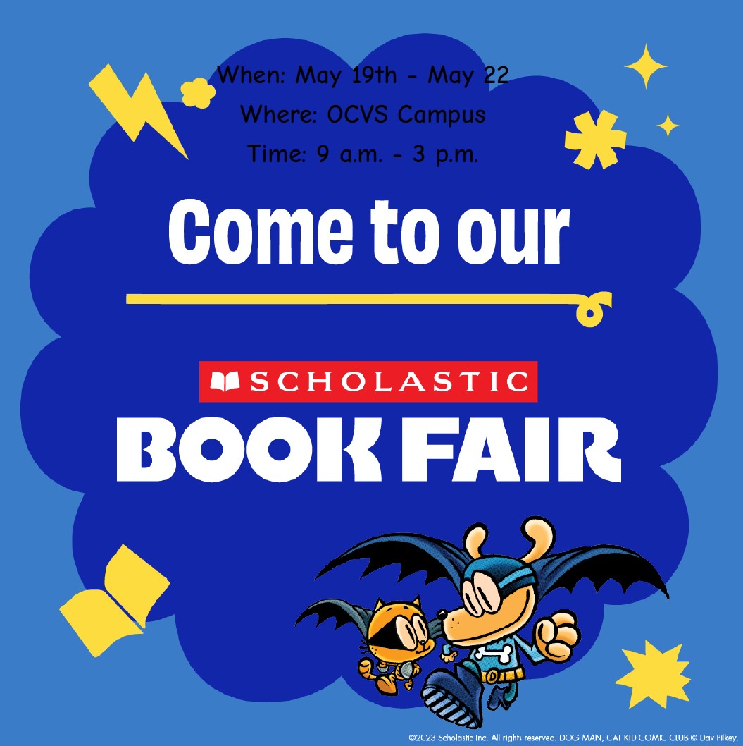  BOOK FAIR IS HERE!!! May 19th - May 22nd