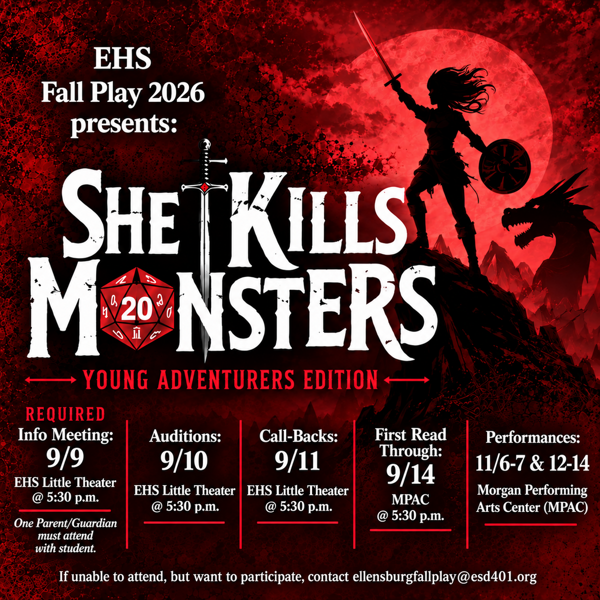Fall Play Information 
